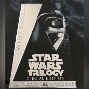 5/$20 2/$15 Star Wars Original Trilogy Collectors Set VHS